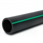 مواسير HDPE ضغط  12.5 بار [PE 80] قطر خارجي 400 مم  SDR 11  لون اسود مع خط اخضر | مصنع المنى