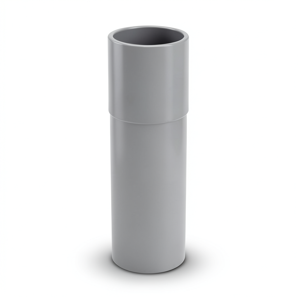 UPVC Pipes Outside Diameter 88.7 mm Thickness 1.8 mm Gray