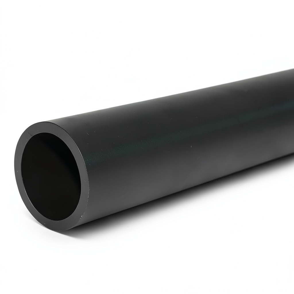 HDPE Plastic Pipe 4 Bar Pressure PE 80 Outer Diameter 280 mm SDR 41 Black
