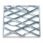 Galvanised Steel Expanded Metal Mesh  Bahri Thickness 2.8 mm Width 2.44  M Length 3 meter | Bait Al Tatawor Company