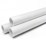  Pressure Pipes UPVC Plasco Nominal Pressure 11 Bar Size 3 inch Thickness 3.43 mm White Colour