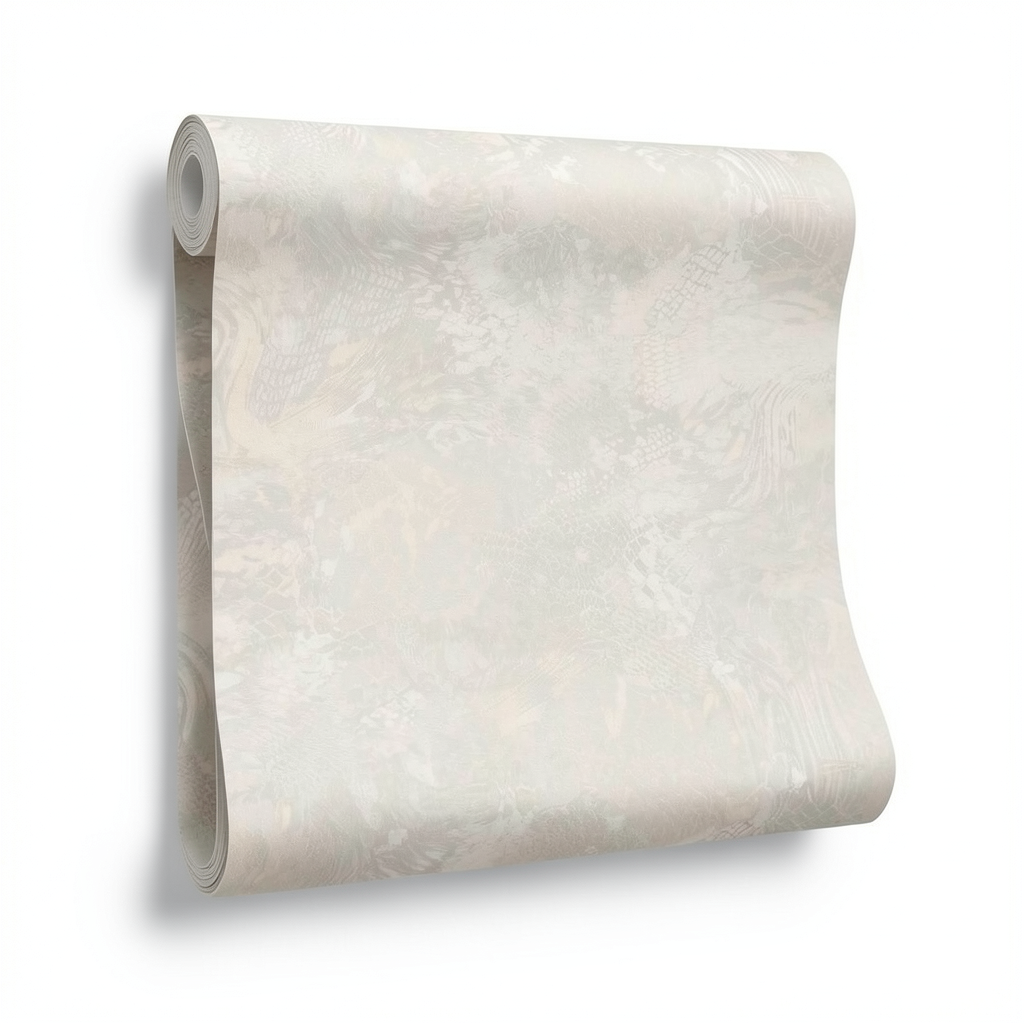 Italian Wallpaper Pattern Design 10mx0.70m Pale Beige
