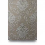 Classic Wallpaper Length 10m, Width 0.53m, Dark beige Color, Model Z21724