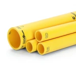 HDPE Pipes PE 80 Pressure 6 Bar Outside Diameter 250 mm Thickness 11.4 mm Yellow | NEPROPLAST