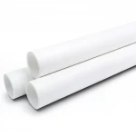  Pressure Pipes UPVC Plasco Nominal Pressure 13.8 Bar Size 1¼ inch Thickness 2.01 mm White Colour