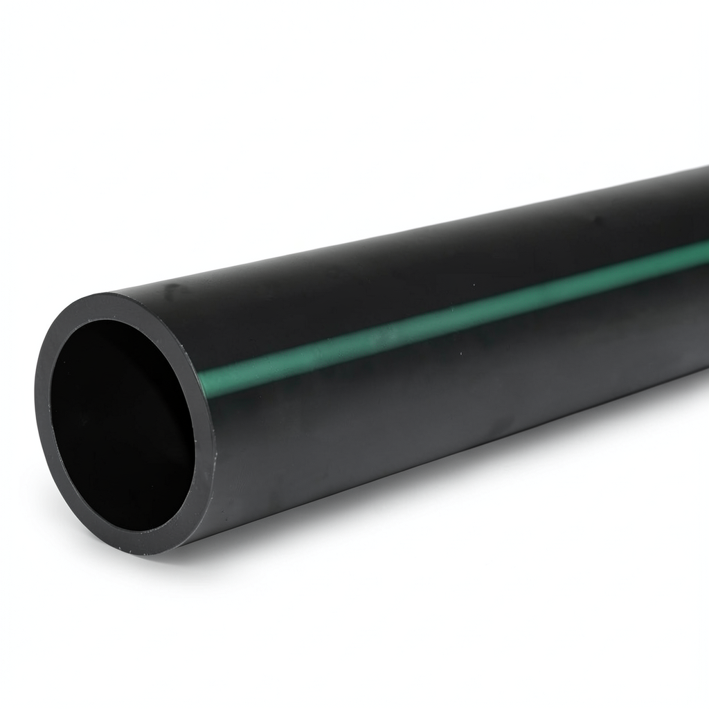HDPE Pipe Pressure 4 Bar PE 80 Size OD 355 mm SDR 41 Black