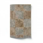 Wall decoration modern design, size 10 m x 1.06 m, brown color, model  41350