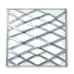 Galvanised Steel Expanded Metal Mesh  Bahri Thickness 3.8 mm Width 2.44  meter Length 5 meter | Bait Al Tatawor Company
