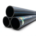 HDPE Pipes PE 80 10 Bar 250 mm OD 18.4 mm Thickness Black | NEPROPLAST