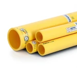 HDPE Pipes PE 80 Pressure 6 Bar Outside Diameter 400 mm Thickness 18.2 mm Yellow | NEPROPLAST