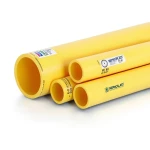 HDPE Pipes PE 80 Pressure 6 Bar Outside Diameter 500 mm Thickness 22.8 mm Yellow | NEPROPLAST