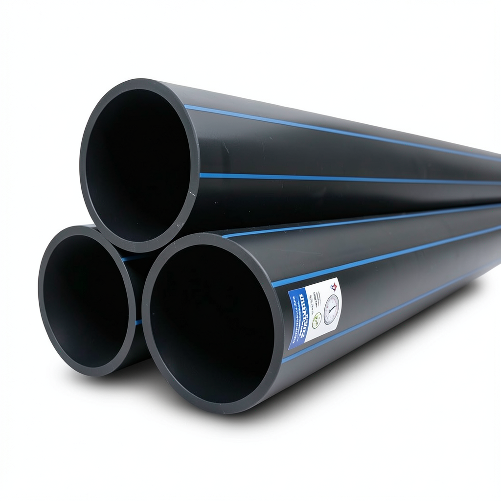 أنابيب HDPE PE 80 ضغط 10 بار قطر 400 مم سمك 29.4 مم لون أسود | نيبروبلاست
