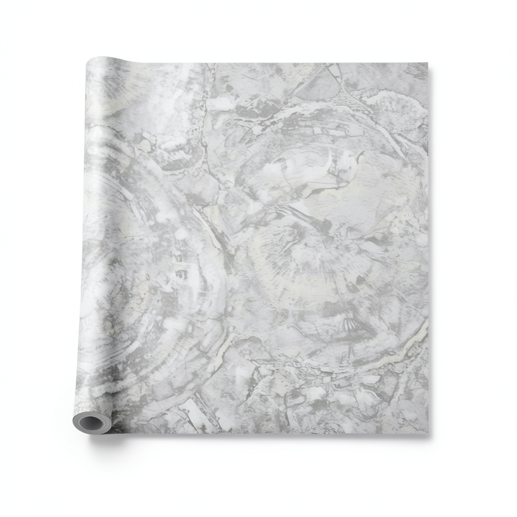 Italian Marble Wall Covering 10m x 1.06m Pale Gray, Model 085617