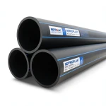HDPE Pipes PE 80 Nominal Pressure 10 Bar Outside Diameter 160 mm Thickness 11.8 mm Black | NEPROPLAST