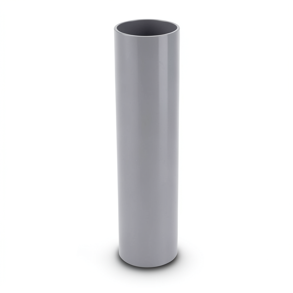 UPVC Pipes Nominal Pressure 12 Bar Outside Diameter 168 mm Thickness 8.8 mm Gray