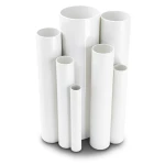 مواسير UPVC قطر خارجى 140.0 مم سمك 2.6 مم لون أبيض
