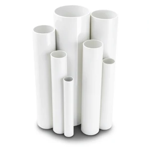 UPVC Pipes Outside Diameter 140.0 mm Thickness 2.6 mm White