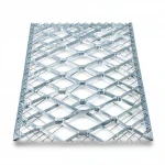 Galvanised Steel Expanded Metal Mesh  Bahri Thickness 4.8 mm Width 2.44  M Length 2 M | Bait Al Tatawor Company