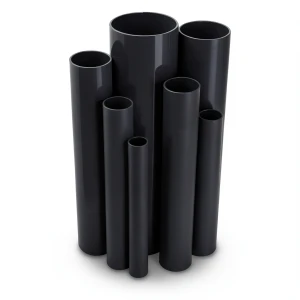 مواسير UPVC قطر خارجى 140.0 مم سمك 2.6 مم لون اسود