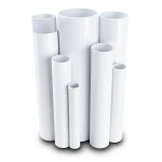 مواسير UPVC قطر خارجى 140.4 مم سمك 3.1 مم لون أبيض