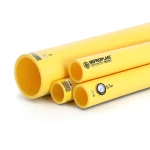 مواسير HDPE PE 80 ضغط 6 بار قطر خارجي 280 مم سمك 12.8 مم لون أصفر | نيبروبلاست