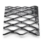 Hot Rolled (Black) Steel Expanded Metal Mesh Bahri 1.8 mm Thickness 2.44 M Width 7 M Length