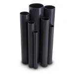 مواسير UPVC مقاس 5 إنش قطر خارجي 140.4 مم سمك 3.1 مم لون أسود