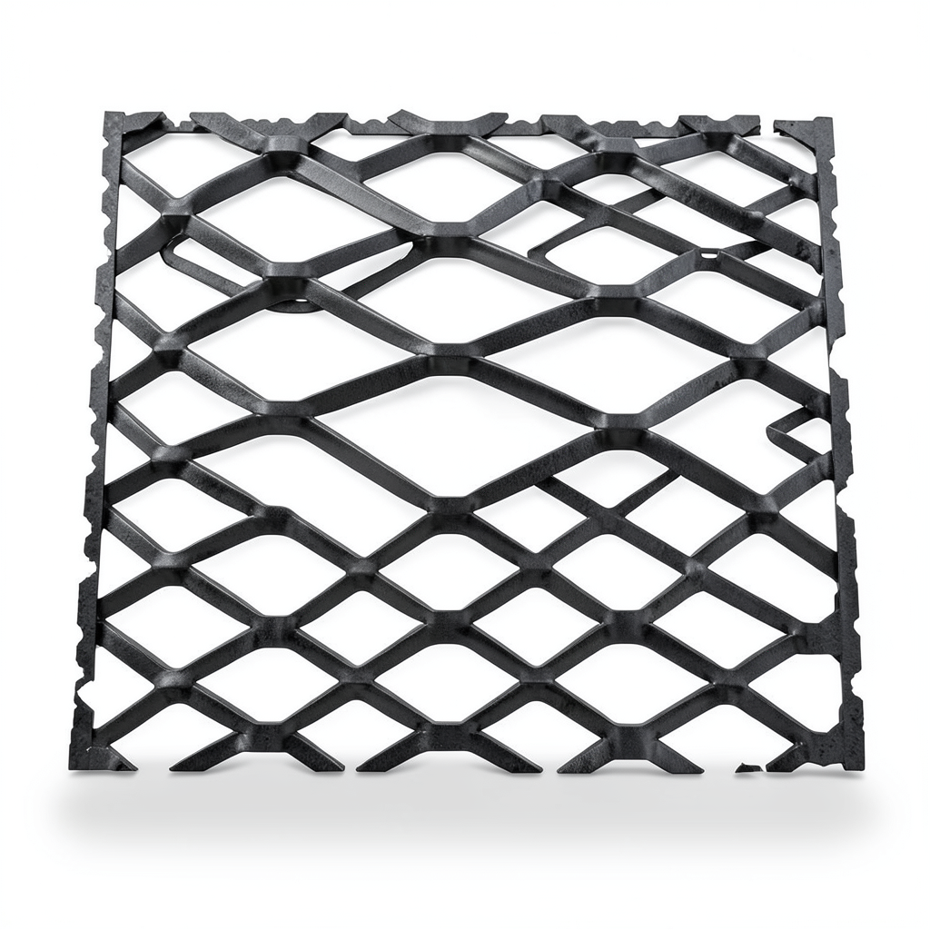 Hot Rolled (Black) Steel Expanded Metal Mesh Bahri 2 mm Thickness 7 m Length 2.44 m Width