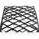 Hot Rolled Black Steel Expanded Metal Mesh Bahri Thickness 5.8 mm Width 2.44 meter Length 2 M