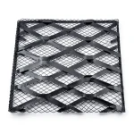 Hot Rolled Black Steel Expanded Metal Mesh Bahri 6 mm Thickness 2.44 m Width 2 m Length