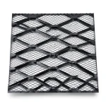 Hot Rolled Black Steel Expanded Metal Mesh Bahri 3.8 mm Thickness 2.44 m Width 3 m Length
