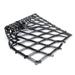 Hot Rolled Black Steel Expanded Metal Mesh 3 mm Thickness 2.44m Width 7m Length