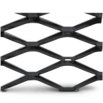 Hot Rolled Black Steel Expanded Metal Mesh Bahri 4.8 mm Thickness 2.44 m Width 3 m Length