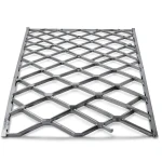 Hot Rolled Steel Expanded Metal Mesh Bahri 3.8 mm Thickness 2.44 m Width 1 m Length