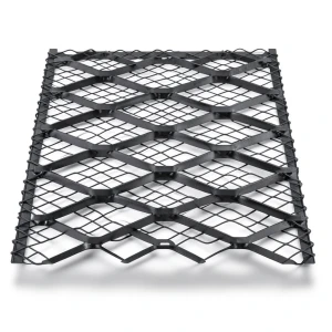 Hot Rolled Black Steel Expanded Metal Mesh 3 mm Thickness 2.44m Width 7m Length