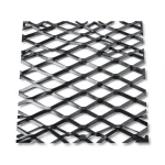Hot Rolled Black Steel Expanded Metal Mesh Bahri 6 mm Thickness 2.44 m Width 3 m Length