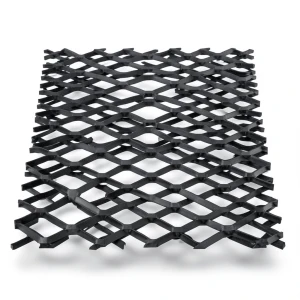 Hot Rolled Black Steel Expanded Metal Mesh Bahri 6 mm Thickness 2.44 m Width 1 m Length
