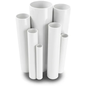 UPVC Pipes Outside Diameter 140.0 mm Thickness 2.6 mm White