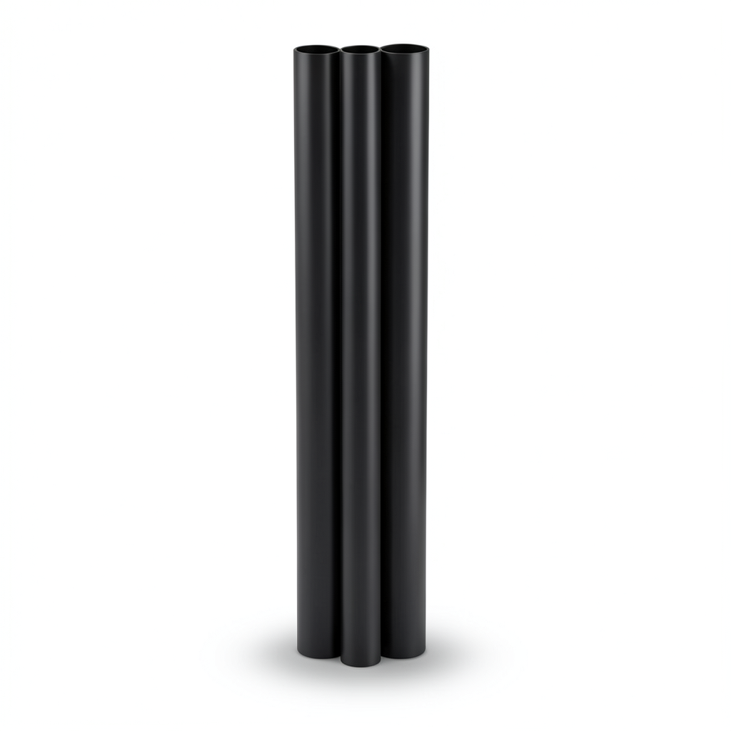 مواسير UPVC قطر خارجى 140.0 مم سمك 2.6 مم لون اسود