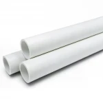  Pressure Pipes UPVC Plasco Nominal Pressure 11 Bar Size 1 inch Thickness 1.52 mm White Colour
