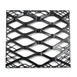 Hot Rolled Black Steel Expanded Metal Mesh Bahri 6 mm Thickness 2.44 m Width 2 m Length