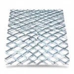 Galvanised Steel Expanded Metal Mesh  Bahri Thickness 5.8 mm Width 2.44  meter Length 6 meter | Bait Al Tatawor Company