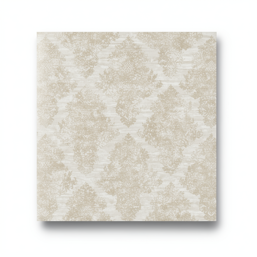 Wall Decoration Classic Design 10 m x 1.06 m Beige, Model 78033