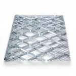 Galvanised Steel Expanded Metal Mesh  Bahri Thickness 6 mm Width 2.44  meter Length 6 M | Bait Al Tatawor Company