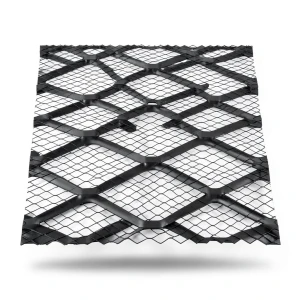 Hot Rolled Black Steel Expanded Metal Mesh Bahri 5.8 mm Thickness 2.44 m Width 3 m Length