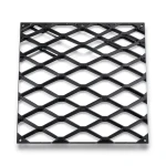 Hot Rolled Black Steel Expanded Metal Mesh Bahri 6 mm Thickness 2.44 m Width 3 m Length