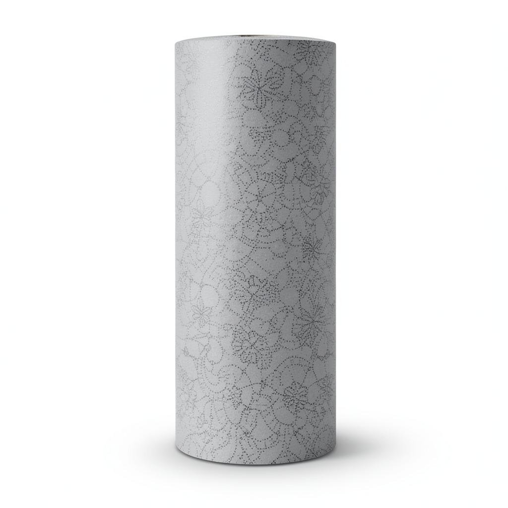 Italian Wall Decoration 10m x 0.53m Gray Color, Model 6222