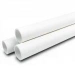  Pressure Pipes UPVC Plasco Nominal Pressure 21.7 Bar Size 1 inch Thickness 2.46 mm White Colour