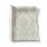 Classic Wallpaper Length 10m, Width 0.53m, Beige Color, Model Z21744