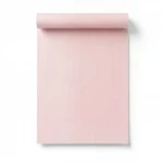 Plain Italian wallpaper, size 10m x 0.53m, light pink color, model 41237